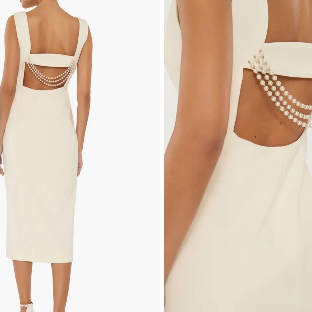 Likely Tilden white dress